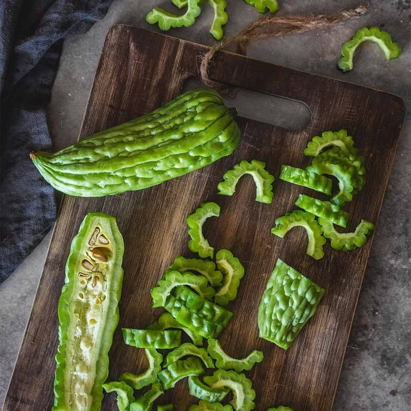 Mướp đắng có thể giúp giảm lượng đường trong máu, ngăn ngừa nguy cơ mắc bệnh tiểu đường.