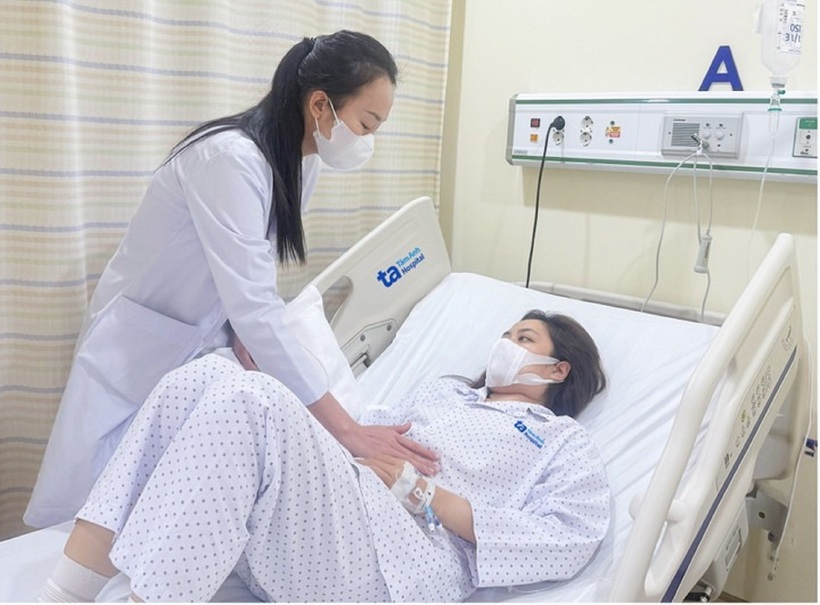 Bệnh nhân được điều trị tại bệnh viện. Ảnh: VTC News