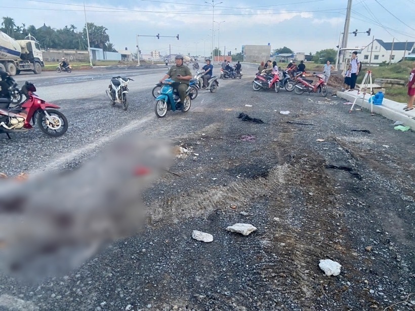 Hiện trường vụ hỗn chiến. Ảnh: VietNamNet.