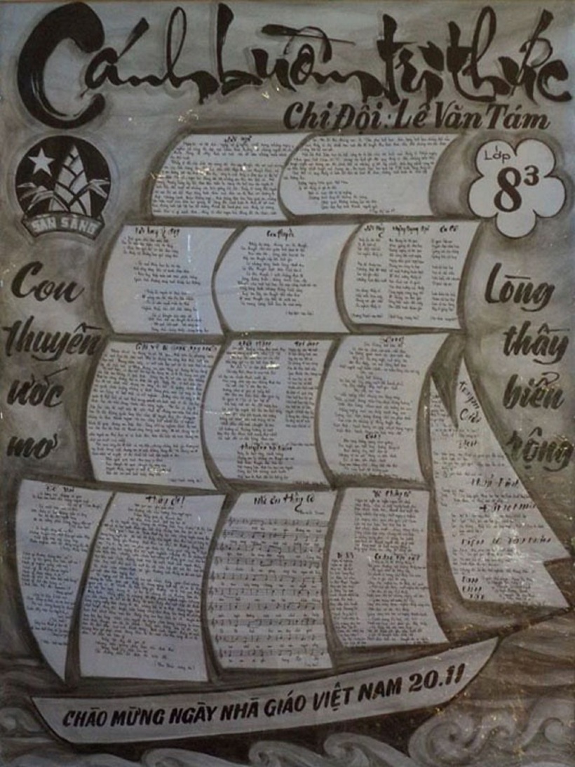 Những mẫu báo tường ngày Nhà giáo Việt Nam 20/11 đẹp, ý nghĩa - 2