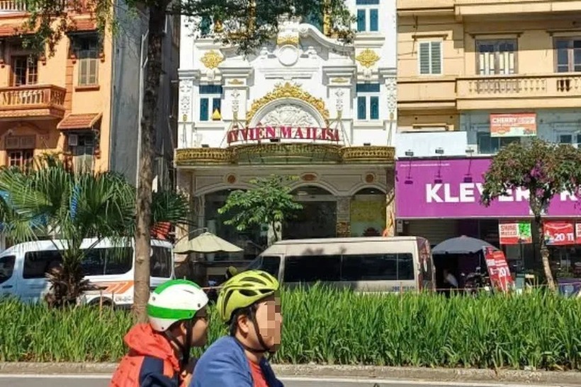 Mỹ viện Mailisa ở số 6, đường Nguyễn Khánh Toàn, Hà Nội. (Ảnh: PLO)