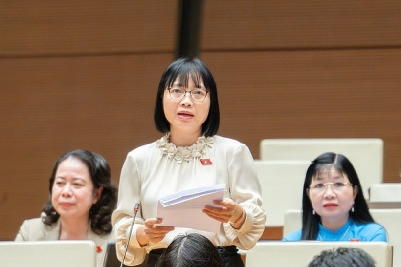 Đại biểu Nguyễn Thị Việt Nga (Ảnh: Media Quốc hội).