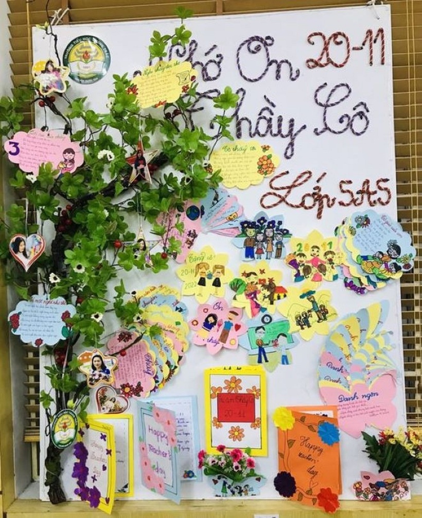 Những mẫu báo tường ngày Nhà giáo Việt Nam 20/11 đẹp, ý nghĩa - 7