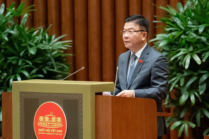 Phó Thủ tướng Chính phủ Lê Thành Long. (Ảnh: Media Quốc hội)