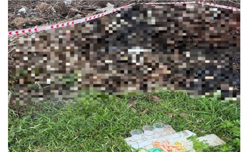 Hiện trường vụ việc. (Ảnh: Công an TP.HCM)