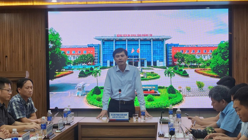 Bệnh viện Đa khoa tỉnh Quảng Trị cung cấp thông tin liên quan sự cố tổn thương vết mổ sau phẫu thuật nội soi. Ảnh: Sức khoẻ & Đời sống.