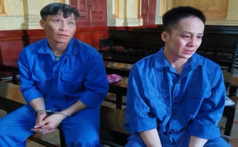 Các bị cáo tại toà. (Ảnh: Người lao động)