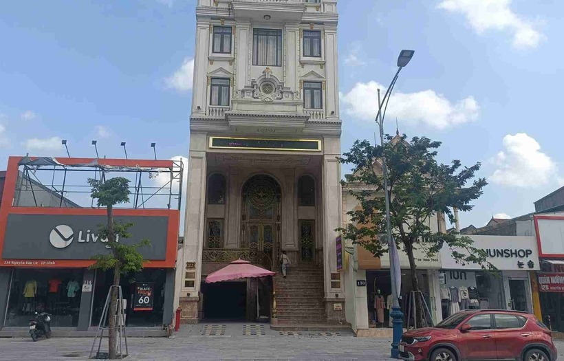 Chi nhánh thẩm mỹ Mailisa ở Nghệ An. Ảnh: Báo Thanh niên.