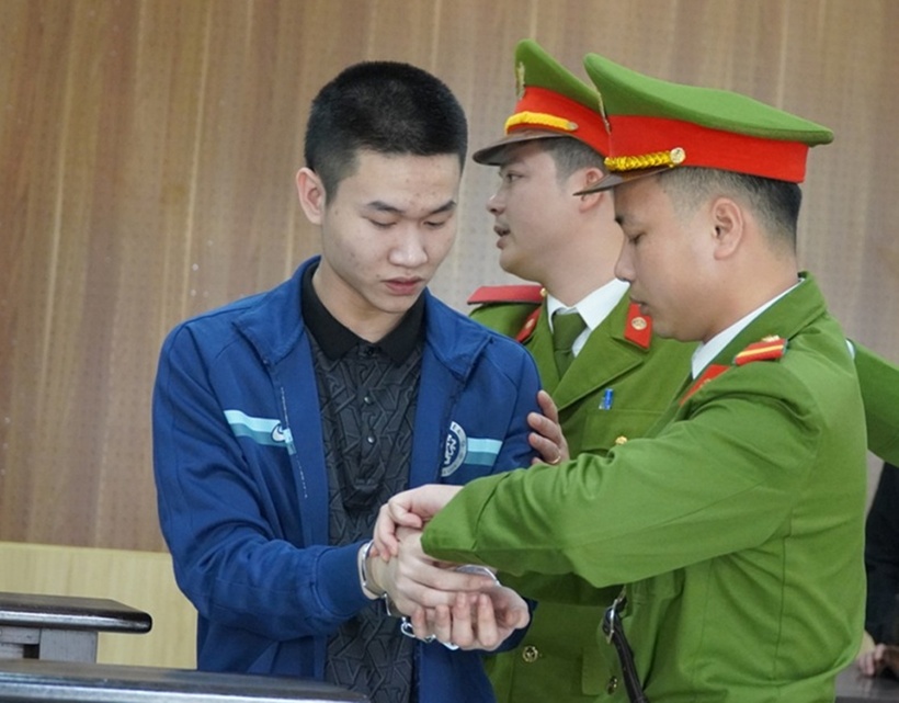 Lê Văn Hoàng tại phiên xử sơ thẩm. (Ảnh: VnExpress)