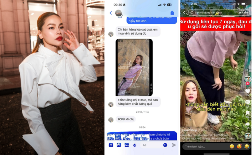 Hồ Ngọc Hà cảnh báo video quảng cáo thực phẩm chức năng do cắt ghép, AI can thiệp. Ảnh: Phụ nữ Việt Nam