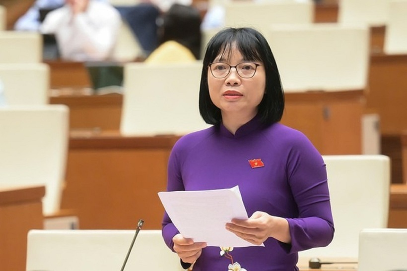 Đại biểu Nguyễn Thị Việt Nga - Phó Trưởng Đoàn đại biểu Quốc hội Tp.Hải Phòng (Ảnh: Media Quốc hội).