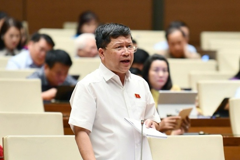 Đại biểu Tạ Văn Hạ (Ảnh: Media Quốc hội).