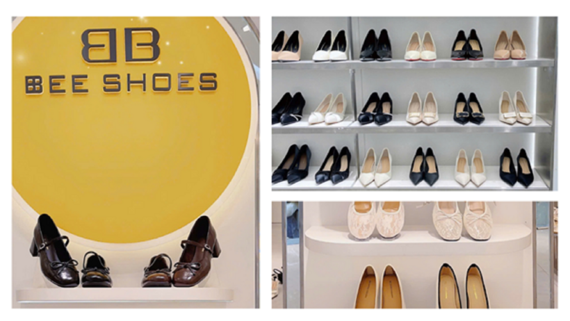 Hình ảnh giày dép được quảng cáo trên nền tảng mạng xã hội. Ảnh minh họa