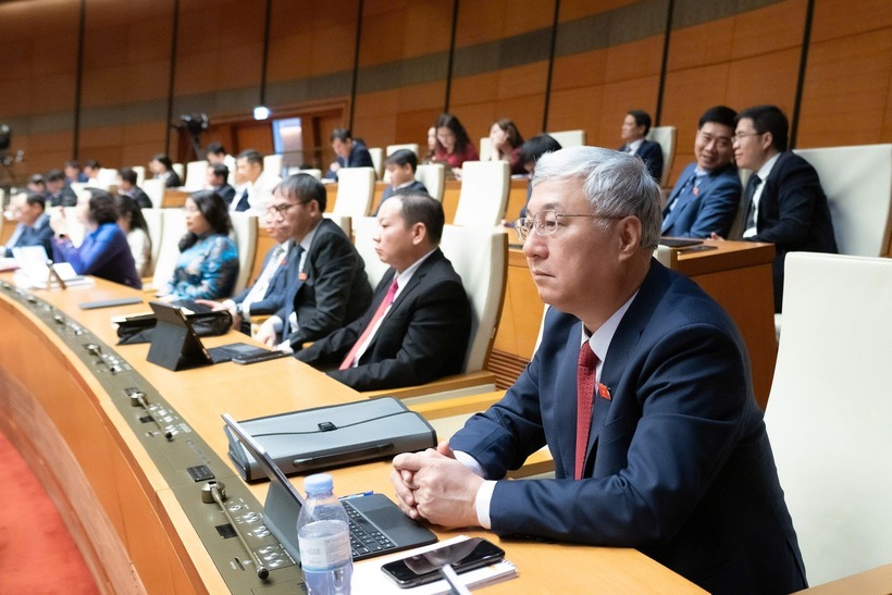 Các đại biểu tham dự hội nghị (Ảnh: Media Quốc hội).