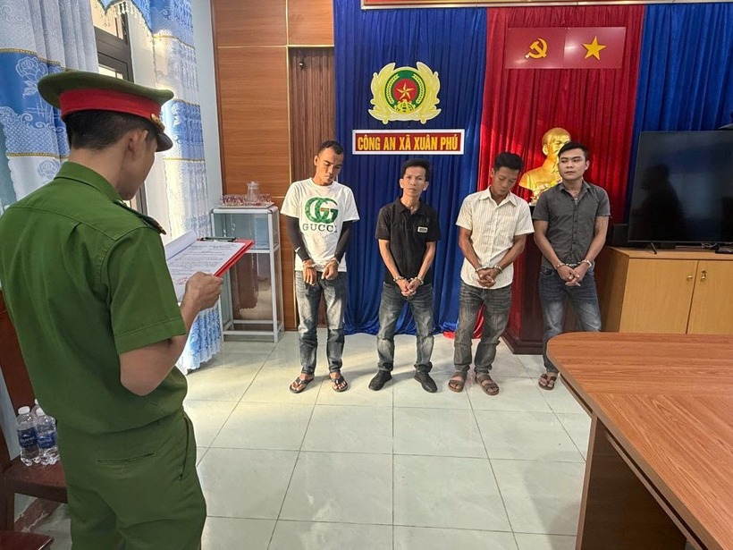 Phục hồi điều tra vụ án 4 người dùng hung khí, nổ súng gây thương tích vì khoản nợ 8 triệu đồng tại Đà Nẵng. (Ảnh: Công an TP.Đà Nẵng)