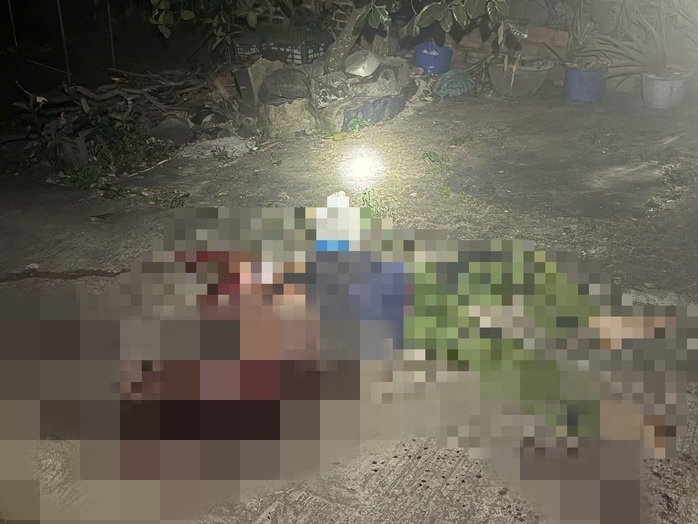 Hiện trường vụ án. Ảnh: VTC News.