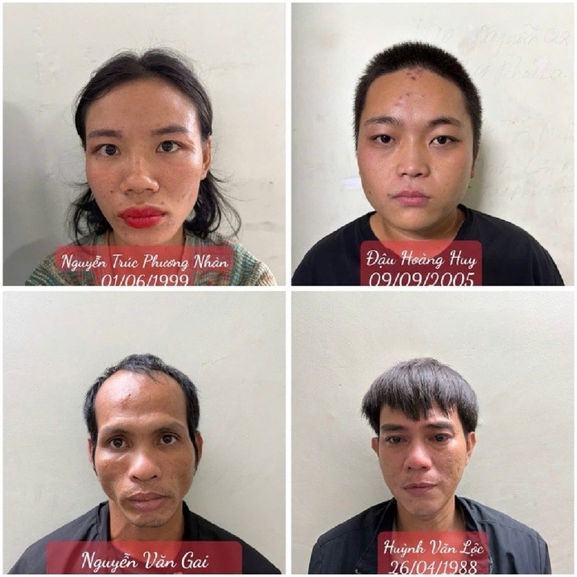 Công an TP.HCM truy nhanh nhóm cướp tài sản ở gầm cầu Bình Lợi. Ảnh: Thanh Niên