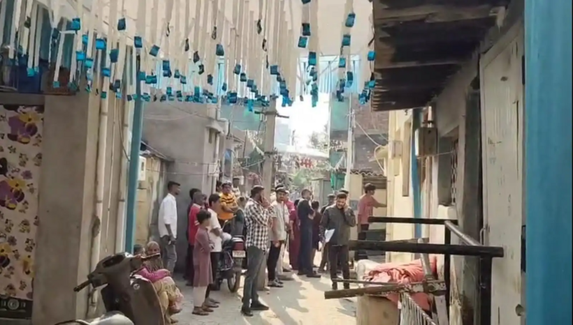 Hiện trường vụ việc.&nbsp; Ảnh: Indian Express