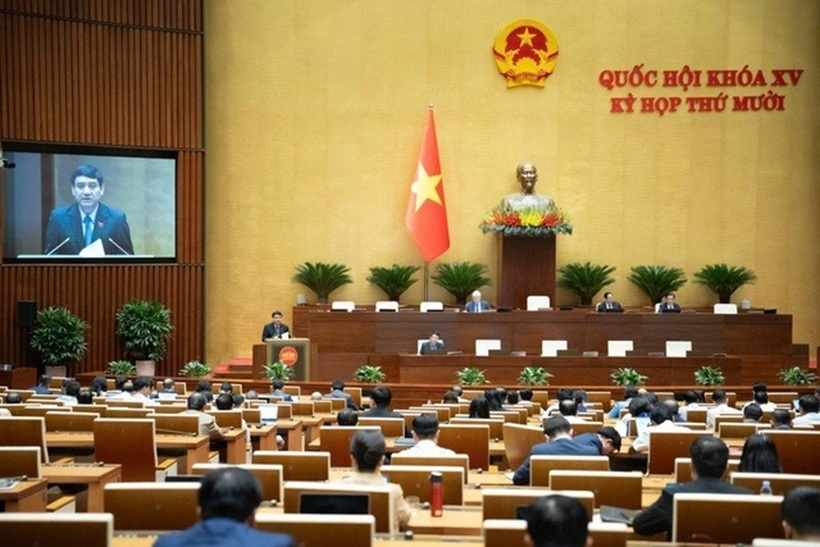 Quang cảnh phiên họp (Ảnh: Media Quốc hội).