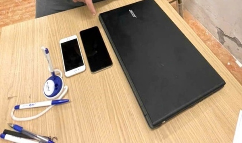 Tang vật công an thu giữ. Ảnh: Công an TP.Hà Nội