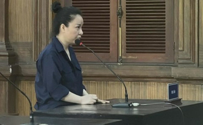 Bị cáo Nguyễn Thu Phương. (Ảnh: Báo Công an TP.HCM)