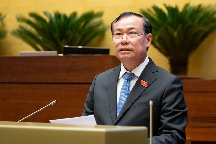 Chủ nhiệm Uỷ ban Quốc phòng, An ninh và Đối ngoại Lê Tấn Tới (Ảnh: Media Quốc hội).