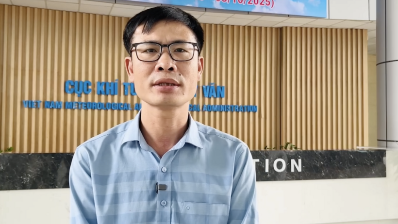 Ông Hoàng Văn Đại, Phó Giám đốc Trung tâm Dự báo Khí tượng Thuỷ văn Quốc gia, Cục Khí tượng Thuỷ văn