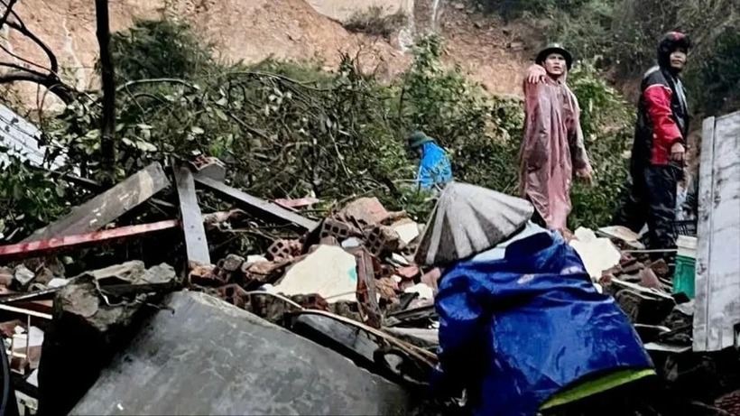 Hiện trường vụ việc. Ảnh: PLO.