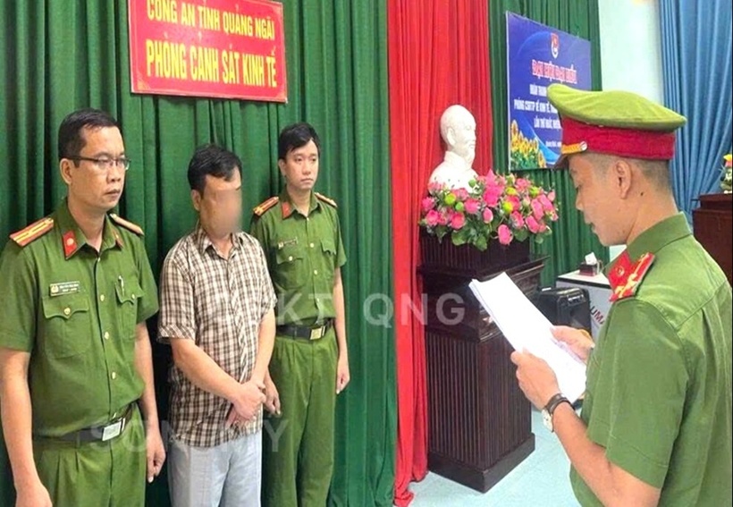 Khởi tố Tổng Giám đốc Công ty CP L.L.M. Ảnh: Báo Xây dựng.