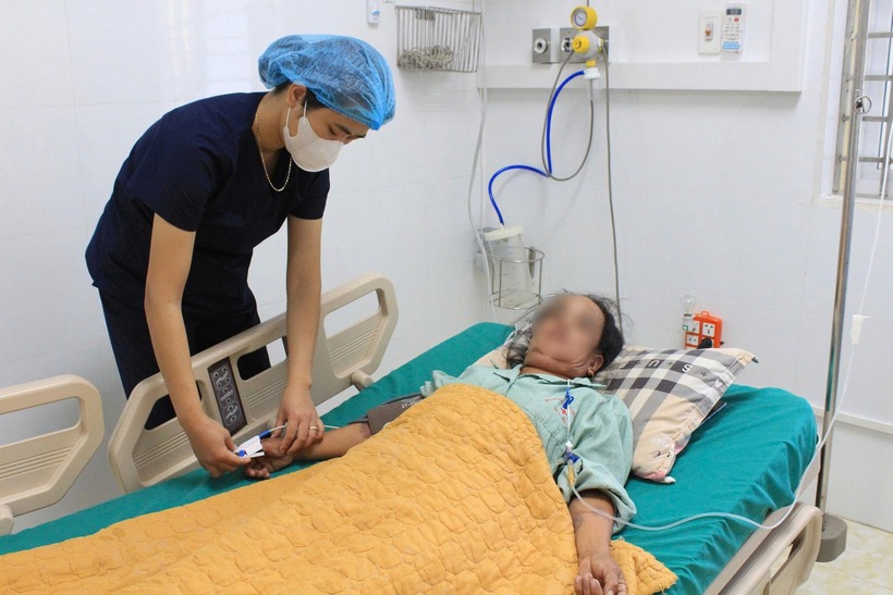 Bệnh nhân đã qua cơn nguy kịch. Ảnh: BVĐK Điện Biên.