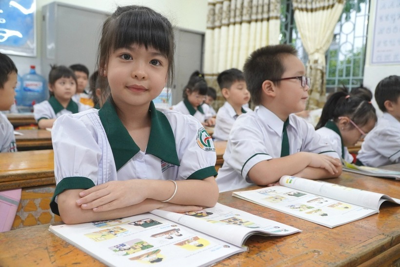 Học sinh được hỗ trợ 100% BHYT. Ảnh: Dân trí