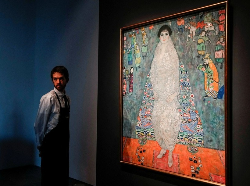 Cân cảnh bức tranh “Chân dung Elisabeth Lederer” của họa sĩ Gustav Klimt.