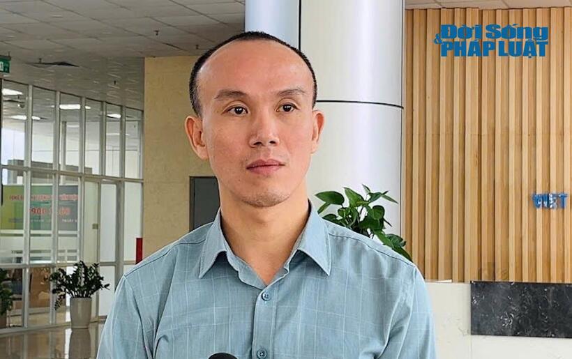 Ông Hoàng Phúc Lâm, Phó Giám đốc Trung tâm Dự báo Khí tượng Thuỷ văn Quốc gia