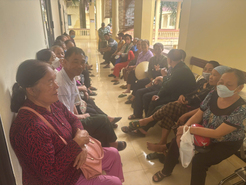 Bệnh nhân đến khám chữa bệnh tại trung tâm không phải chờ đợi lâu