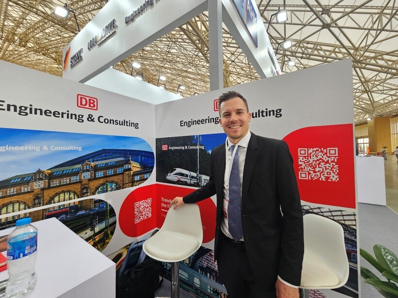 Ông Marvin Windolf, chuyên viên của DB Engineering & Consulting (Đức)