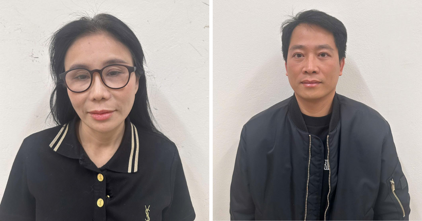 Phan Thị Mai và Hoàng Kim Khánh.