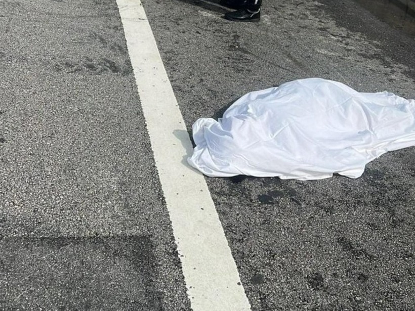 Hiện trường vụ tai nạn. Ảnh: Kosmo