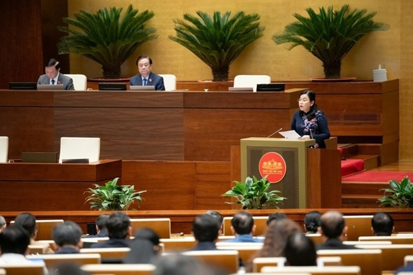 Chủ nhiệm Ủy ban Khoa học, Công nghệ và Môi trường Nguyễn Thanh Hải (Ảnh: Media Quốc hội).