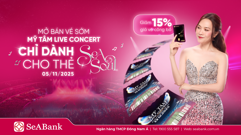SeABank mang cơ hội săn vé miễn phí cho khách hàng trải nghiệm Mỹ Tâm Live Concert 2025 - 1