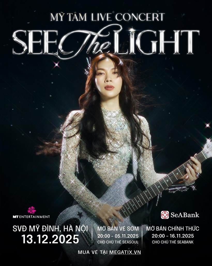 SeABank mang cơ hội săn vé miễn phí cho khách hàng trải nghiệm Mỹ Tâm Live Concert 2025 - 2