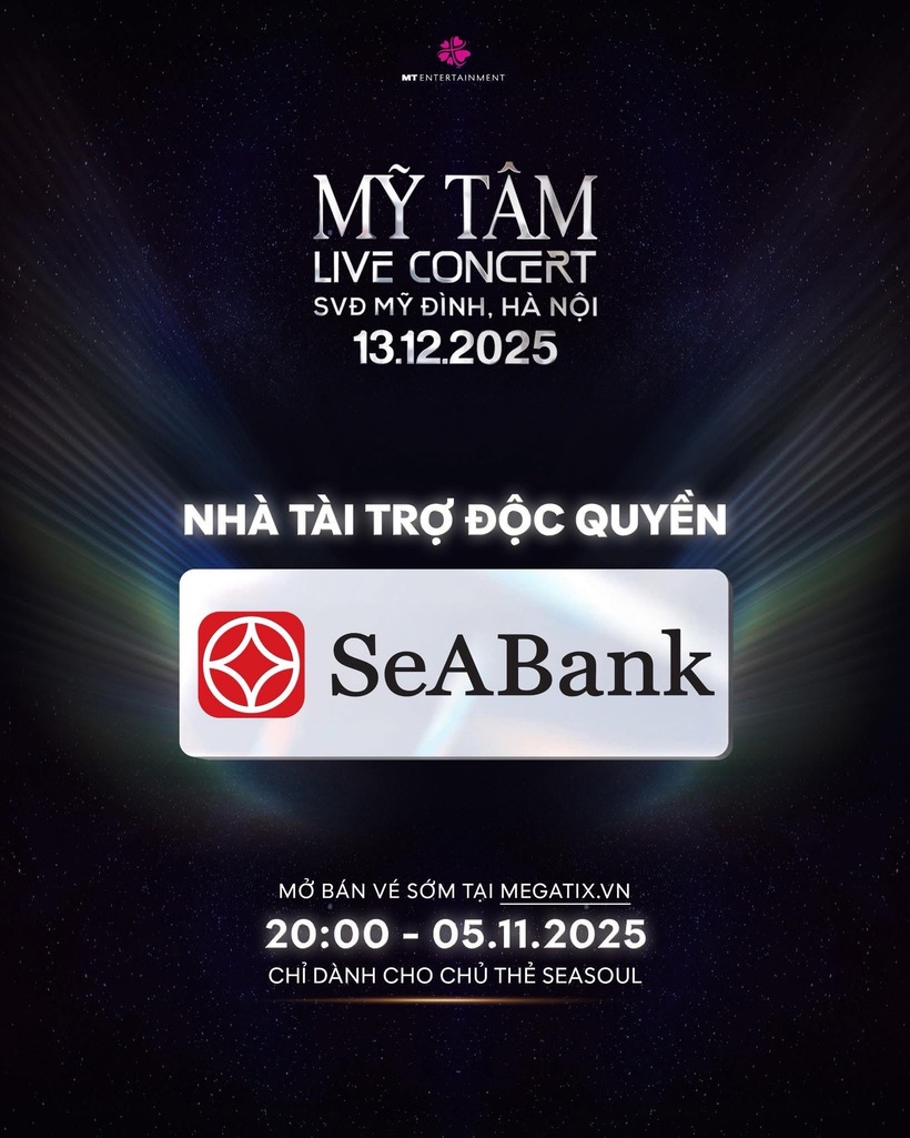 SeABank mang cơ hội săn vé miễn phí cho khách hàng trải nghiệm Mỹ Tâm Live Concert 2025 - 4