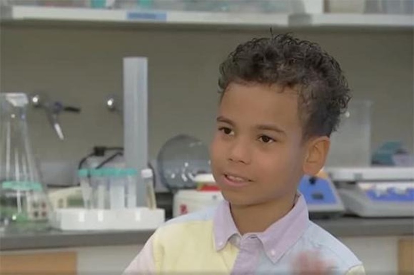 Aiden Wilkin có IQ trên 145, nằm trong nhóm 1% thông minh nhất thế giới. Ảnh: People