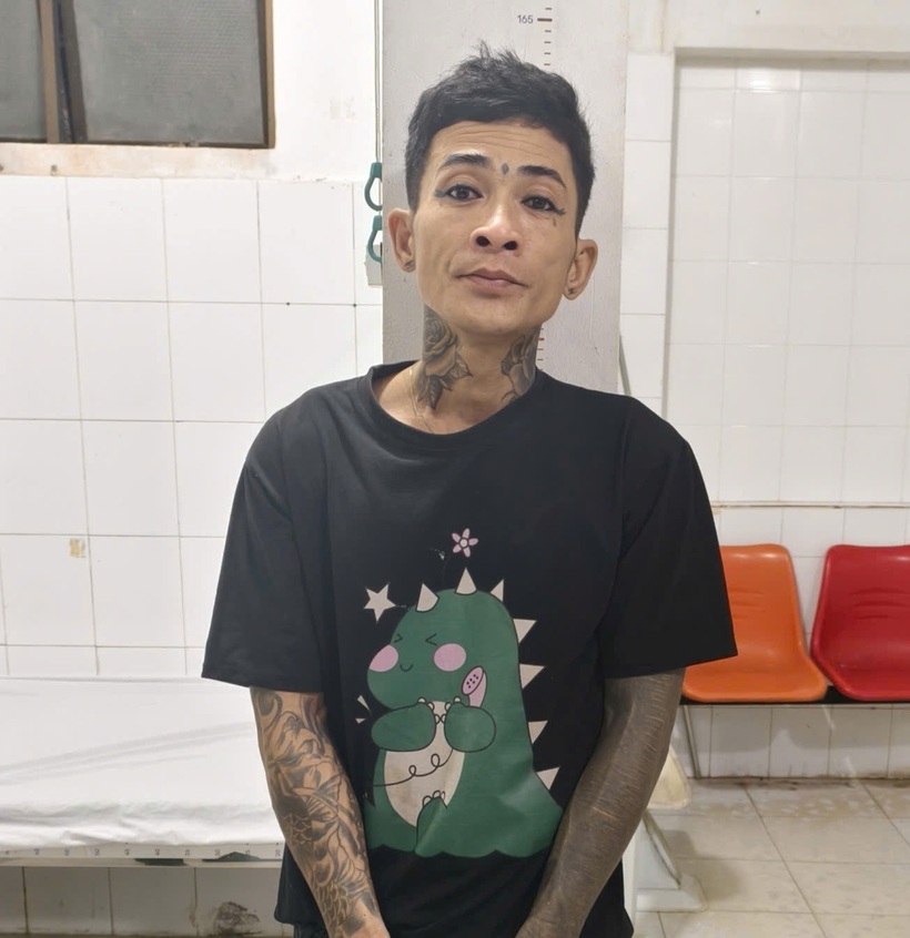 Đối tượng Thái Văn Lâu bị tạm giữ. Ảnh: Công an An Giang