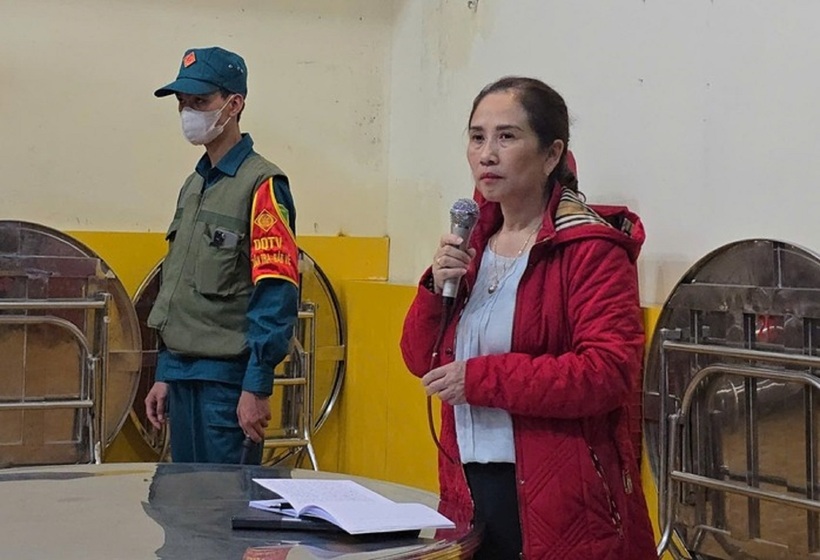 Bà Nguyễn Thái Quỳnh Nga, Hiệu trưởng Trường Tiểu học Trưng Vương. Ảnh: NLĐ