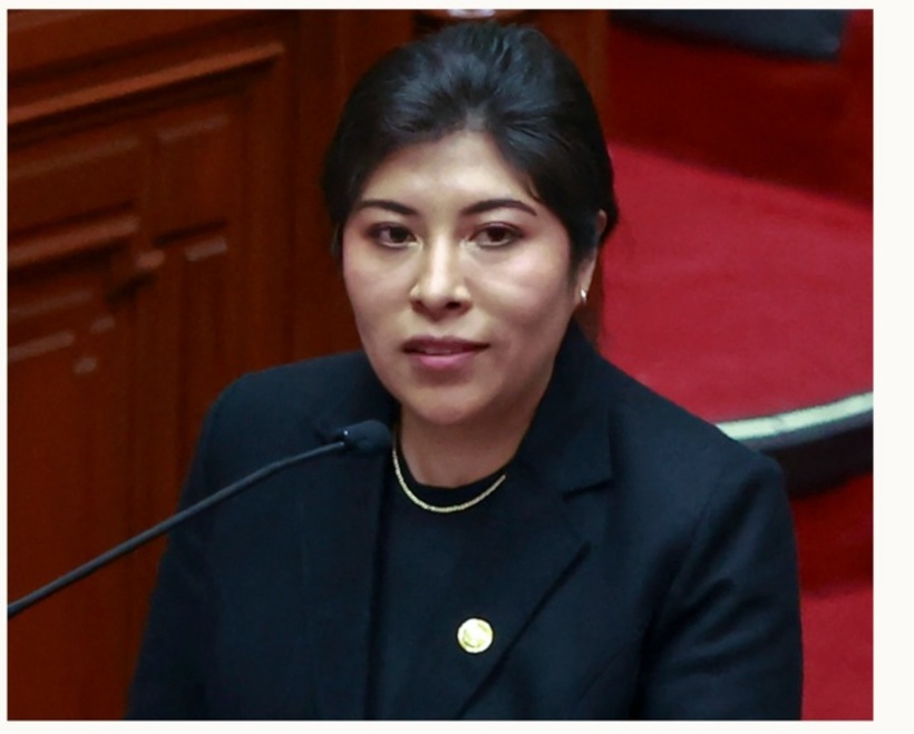 Cựu Thủ tướng Peru Betssy Chavez. Ảnh: Quốc hội Peru