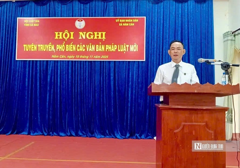 Luật sư Trần Chí Thiện - Chi hội Luật gia Đoàn Luật sư tỉnh, trực tiếp giải đáp thắc mắc và hướng dẫn nghĩa vụ, thủ tục pháp lý cho nhiều trường hợp cụ thể.