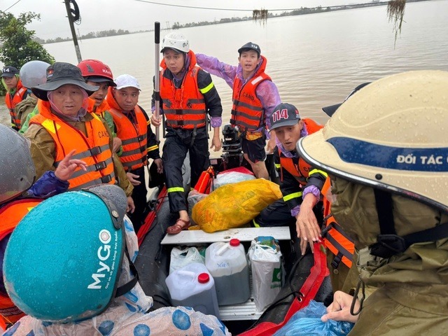 Đắk Lắk còn có nhiều khu vực ngập sâu. (Ảnh: Người lao động)