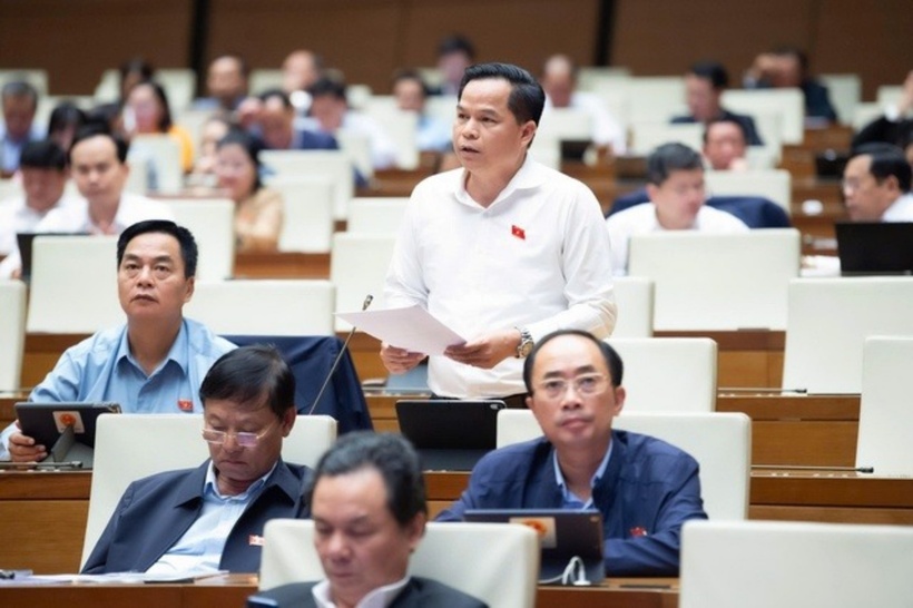 Đại biểu Bế Minh Đức (Ảnh: Media Quốc hội).