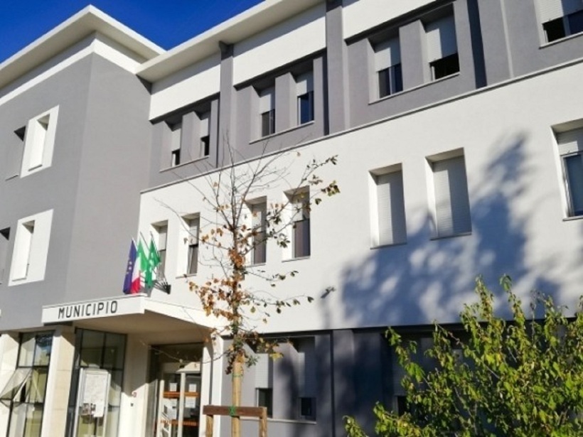 Văn phòng hành chính địa phương ở Borgo Virgilio. Ảnh:&nbsp;Corriere della Sera