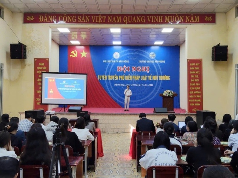 Hội Luật gia Tp.Hải Phòng đẩy mạnh tuyên truyền pháp luật về môi trường trong bối cảnh thành phố đang đối diện với những thách thức ô nhiễm không nhỏ.